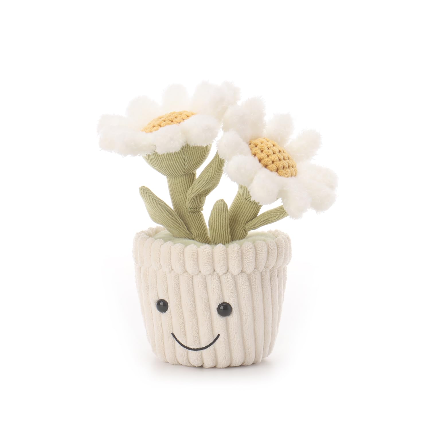 Amazon.com: Apricot Lamb Soft Daisy Plant Plush Toy, Stuffed Green